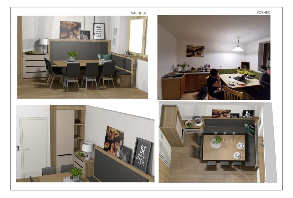 Umbau Küche, Planung, 3D-Visualisierung | Der Moser. Der Tischler. Kundl, Tirol Umbau Küche, Planung, 3D-Visualisierung | Der Moser. Der Tischler. Kundl, Tirol