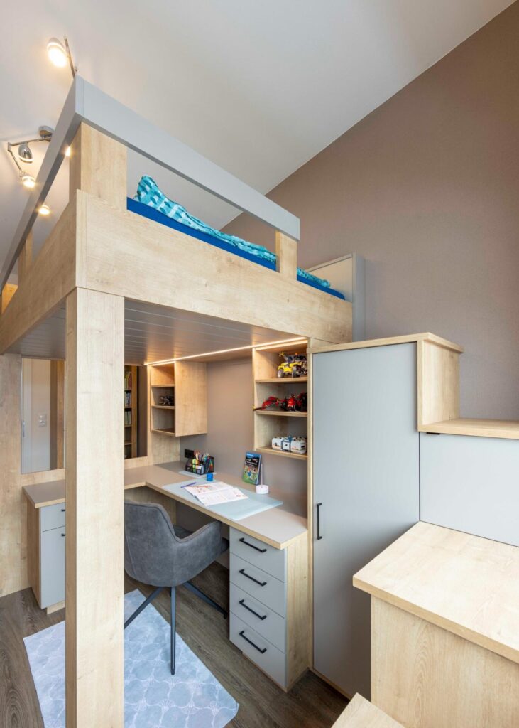 Projekt Um- und Ausbau | Jugendzimmer | Hochbett | Unterbau | Der Moser. Der Tischler. Kundl, Tirol