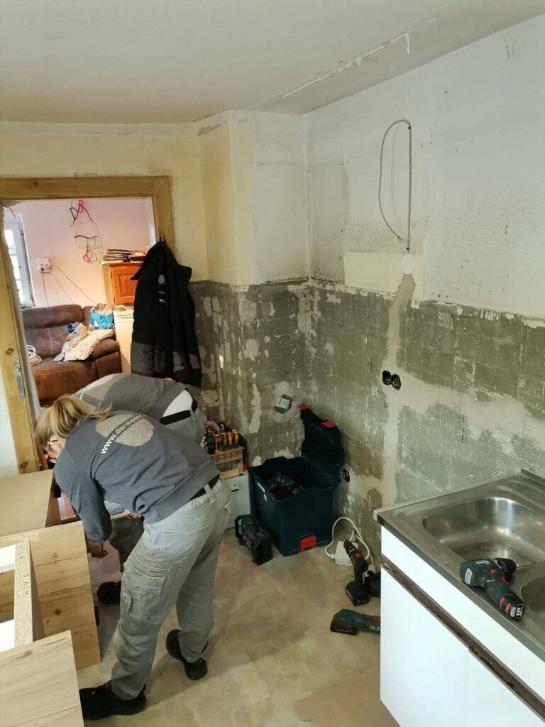 kueche-baustelle Projekt Küche Altbau | Baustelle | Möbel | Der Moser. Der Tischler. Kundl, Tirol