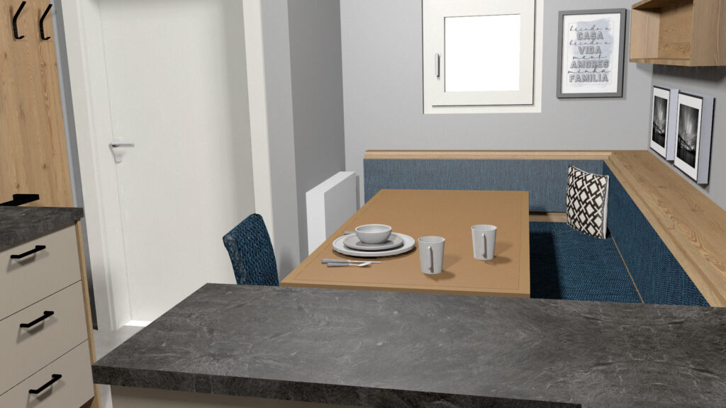 kueche-essbereich Projekt Küche Ausbau | Planung | Eckbank und Esstisch | Der Moser. Der Tischler. Kundl, Tirol