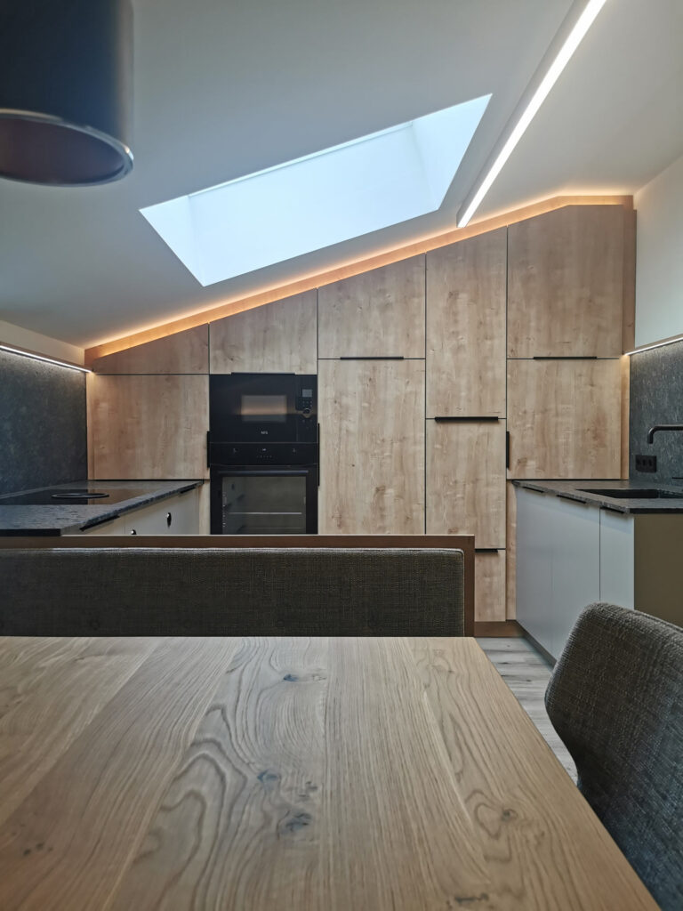 Küchenrenovierung | Wohnküche | Vinylboden | Der Moser. Der Tischler.