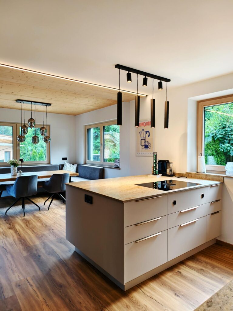 muldenluefter_umluft Küche | Renovierung | Granit Arbeitsfläche | Der Moser. Der Tischler.