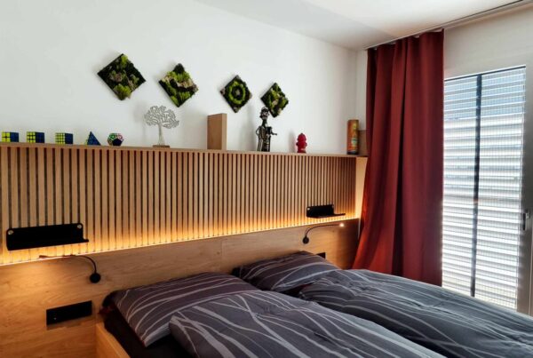 Schlafzimmer | Renovierung | Beleuchtung | Der Moser. Der Tischler.